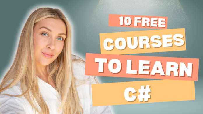 Featured Image of the blog titled: 10 Free Courses to Learn C# programming language the right way.